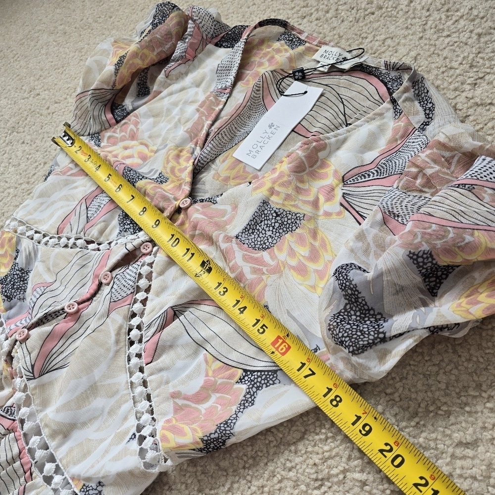 NWT Molly Bracken Floral Dress - Picture 9 of 12